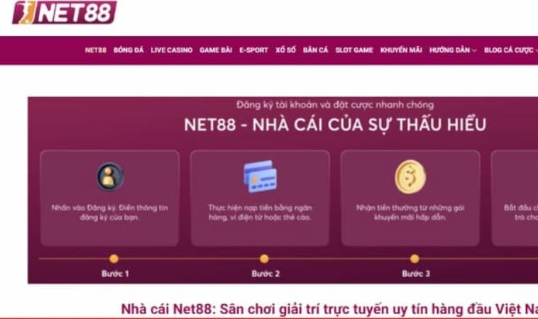 Tổng quan chi tiết nhất về trang cá cược Net88